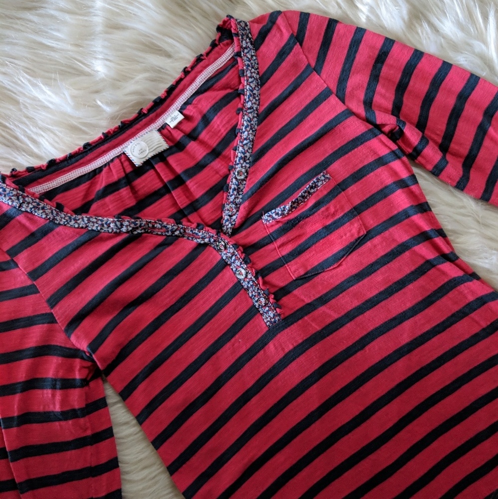 Anthropologie // Postmark Henley Top - Picture 2 of 6